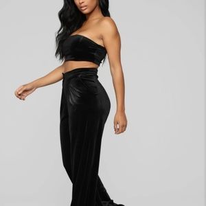 Too much money velvet set